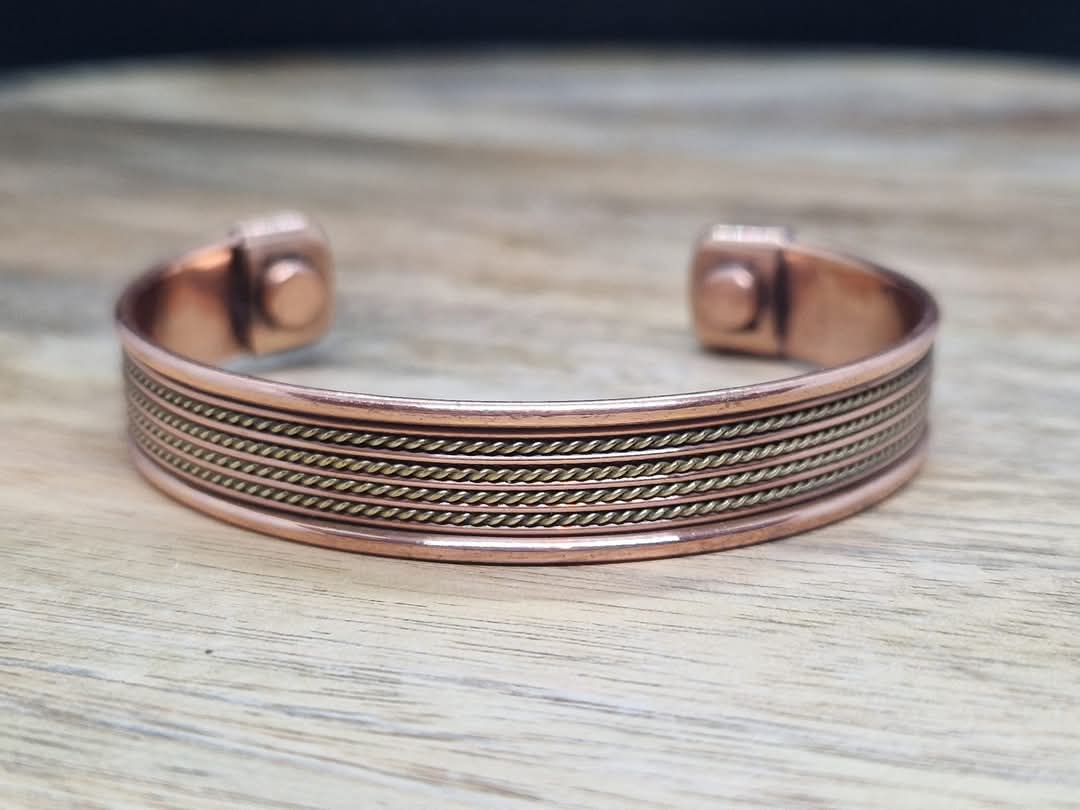Bracelet en cuivre, aimanté