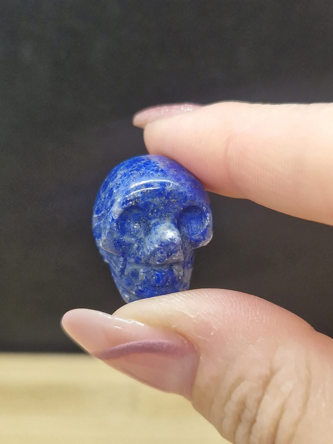 Mini Crâne Lapis lazuli