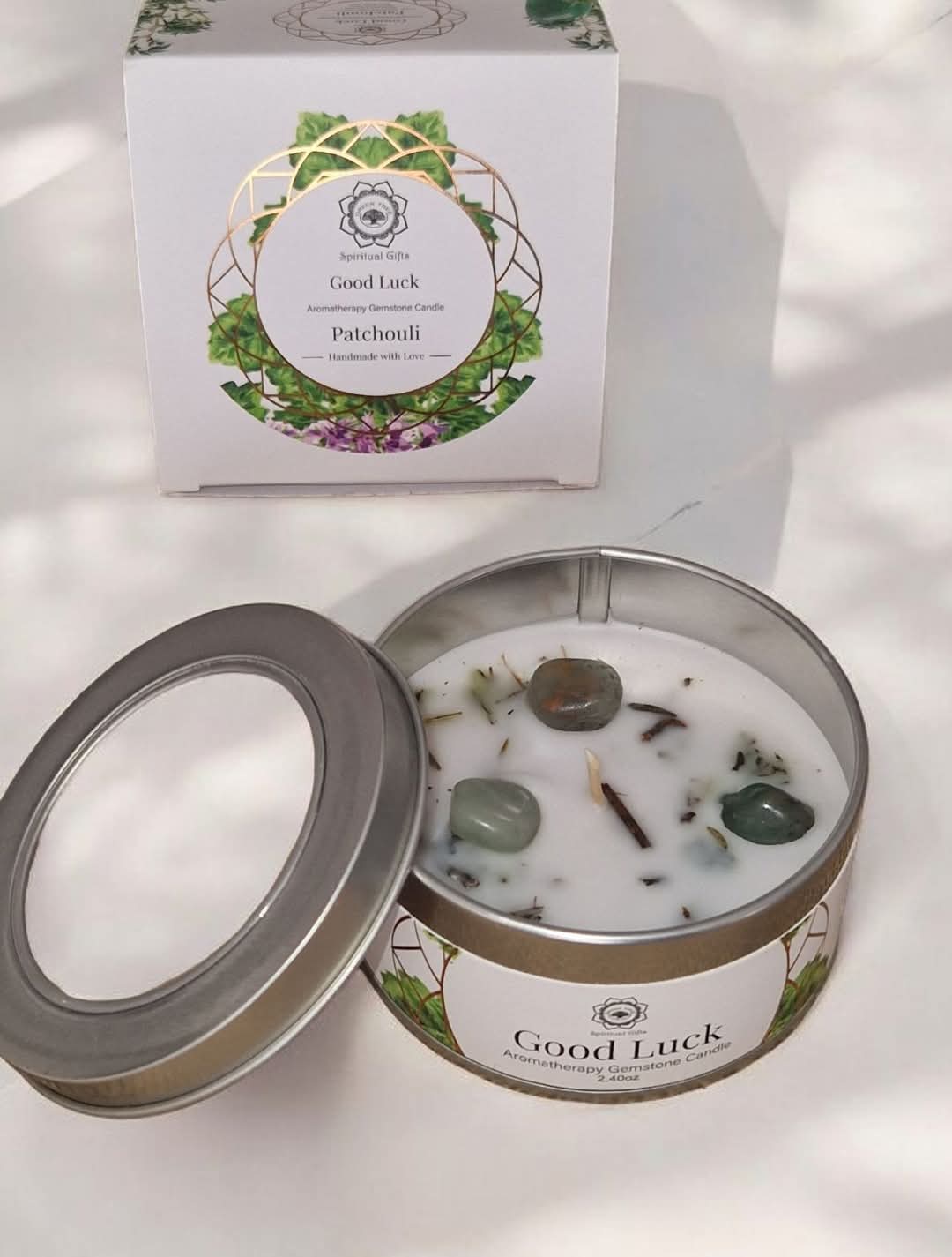 Bougie Green Tree Chance