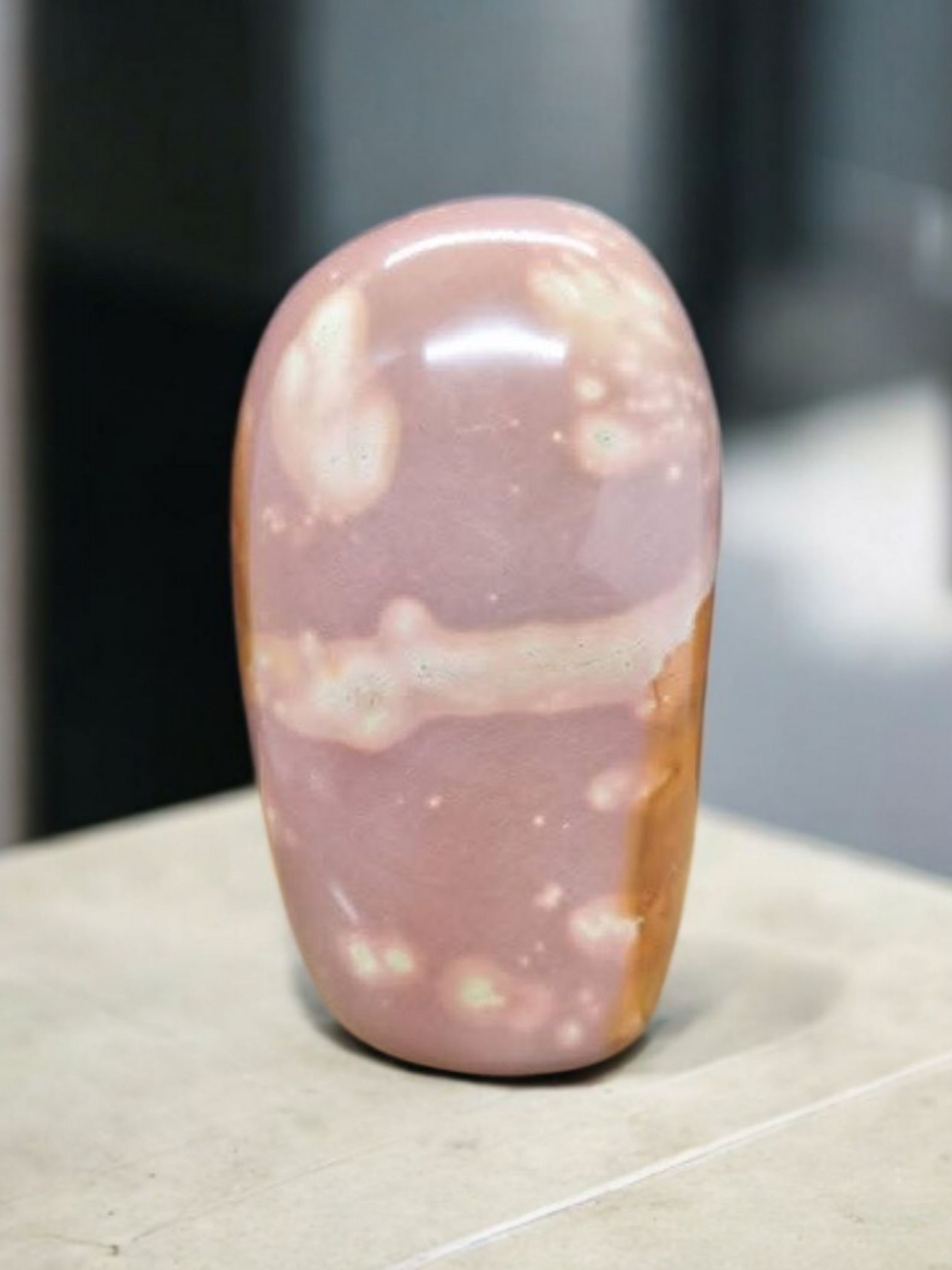 Forme libre jaspe polychrome