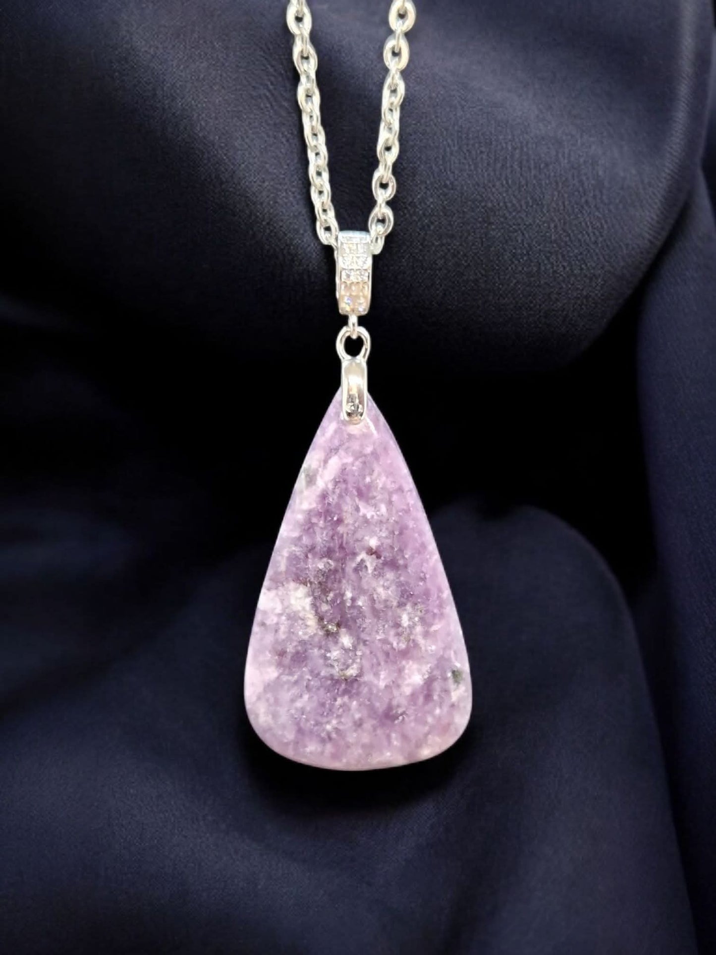 Pendentif Lepidolite