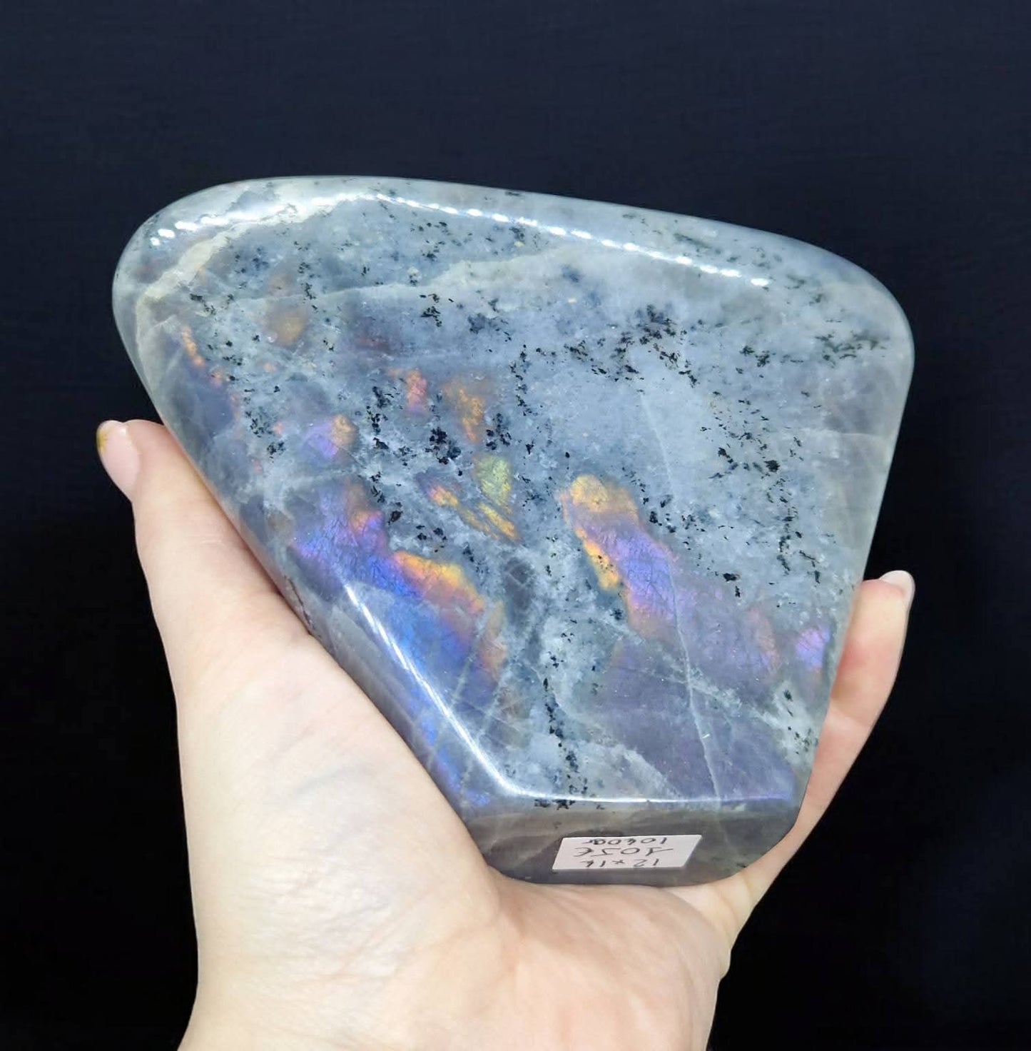 Forme libre Labradorite violette