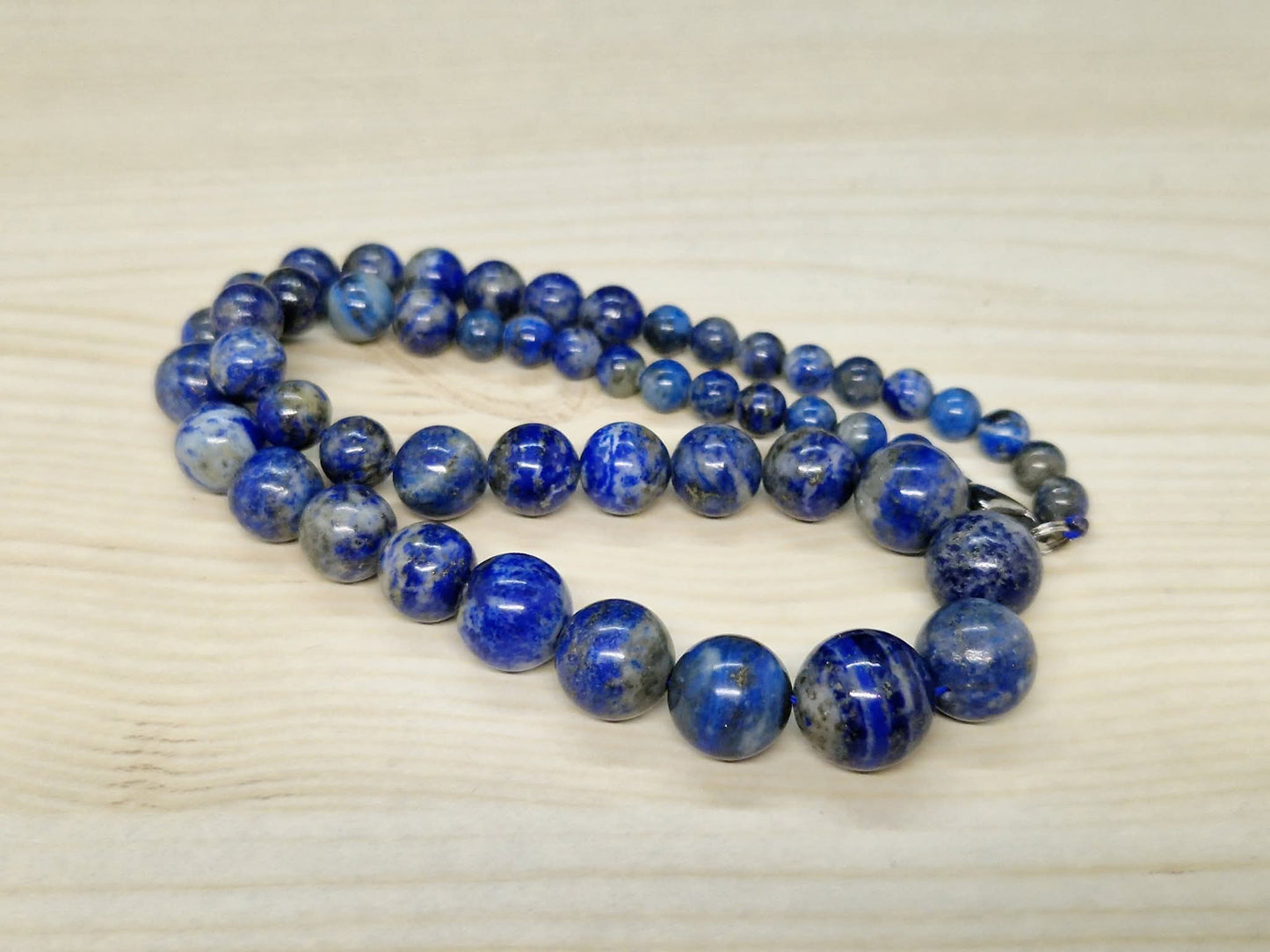 Collier Lapis lazuli dégradé