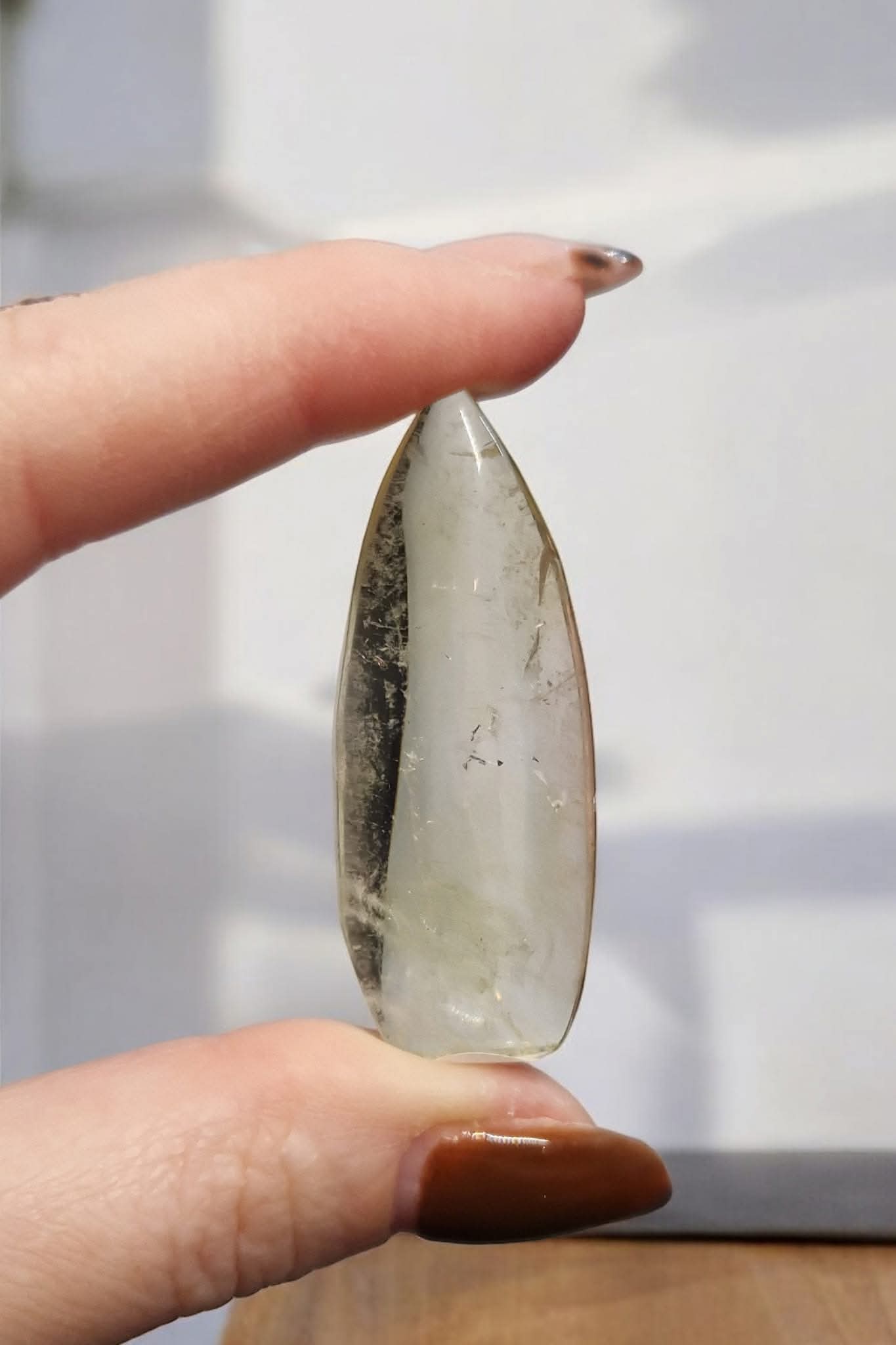 Forme libre Citrine naturelle