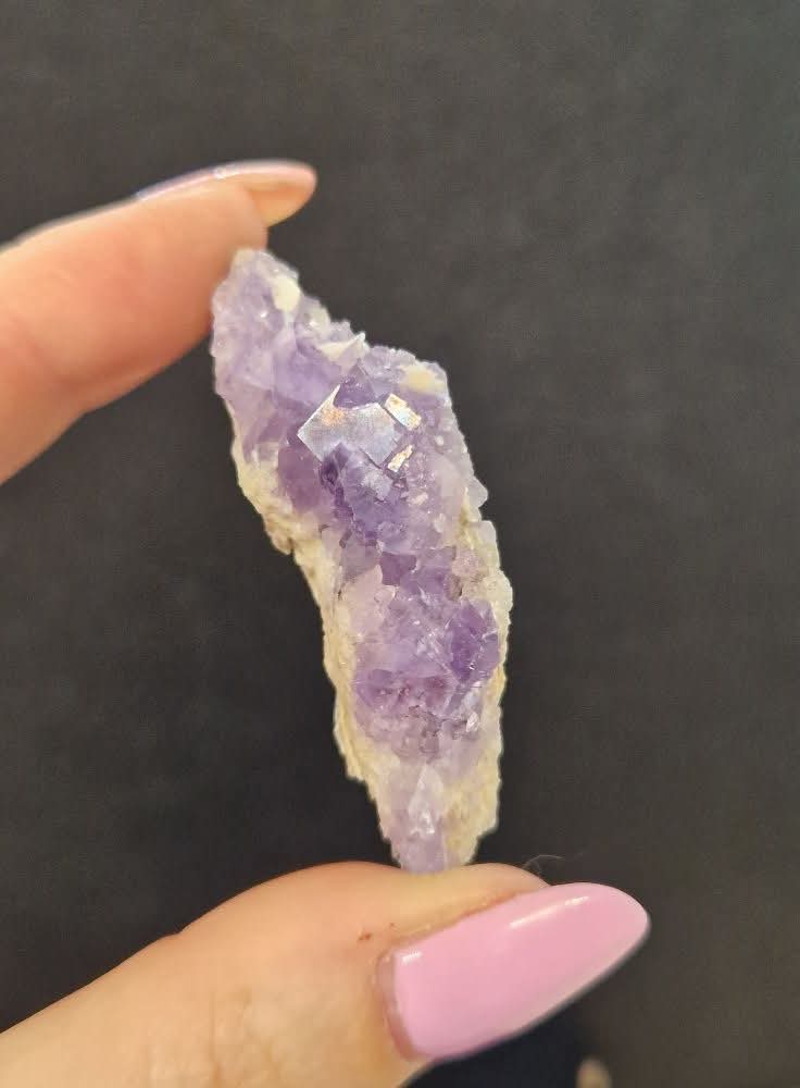 Fluorite violette & Baryte brute