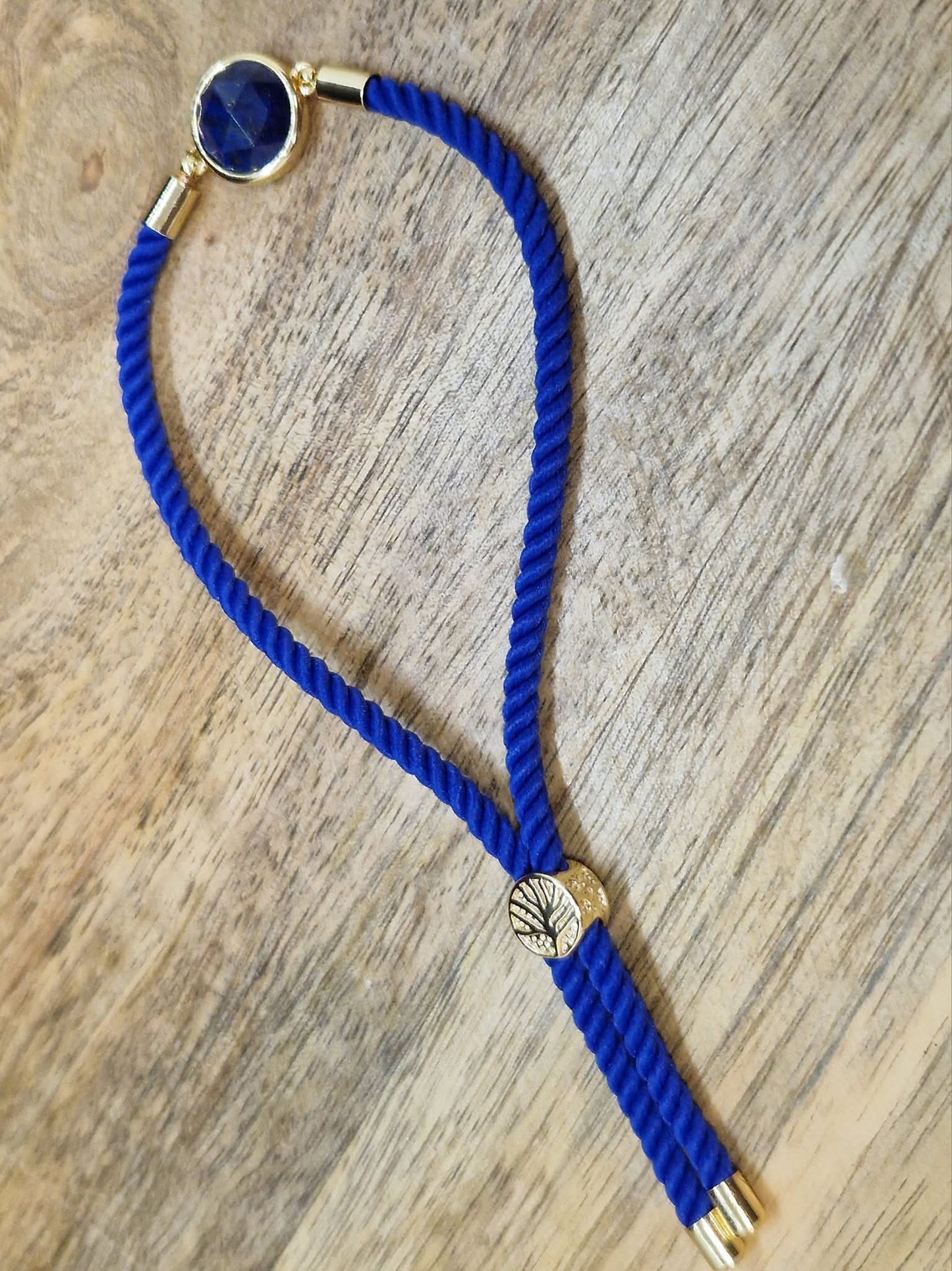 Bracelet cordon Lapis lazuli