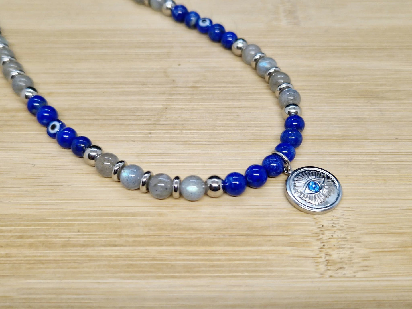 Collier Lapis Lazuli & Labradorite