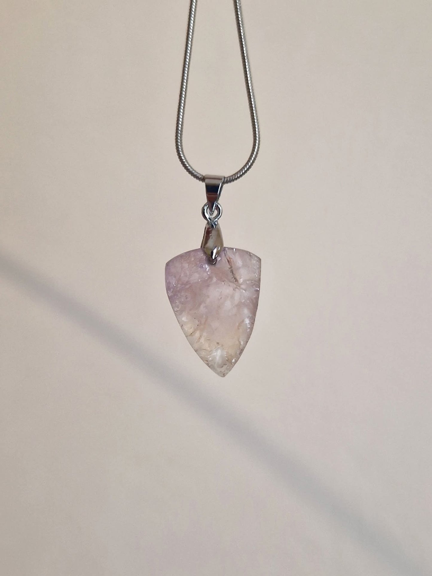 Pendentif Améthyste brute