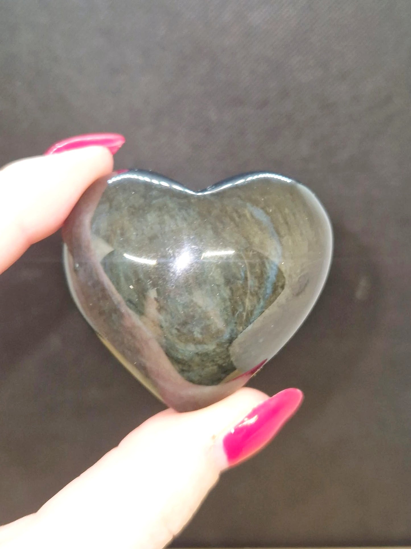 Cœur obsidienne manto huichol