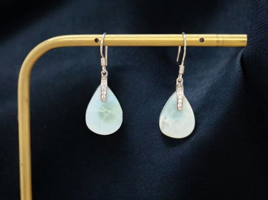 Boucles d'oreilles Larimar