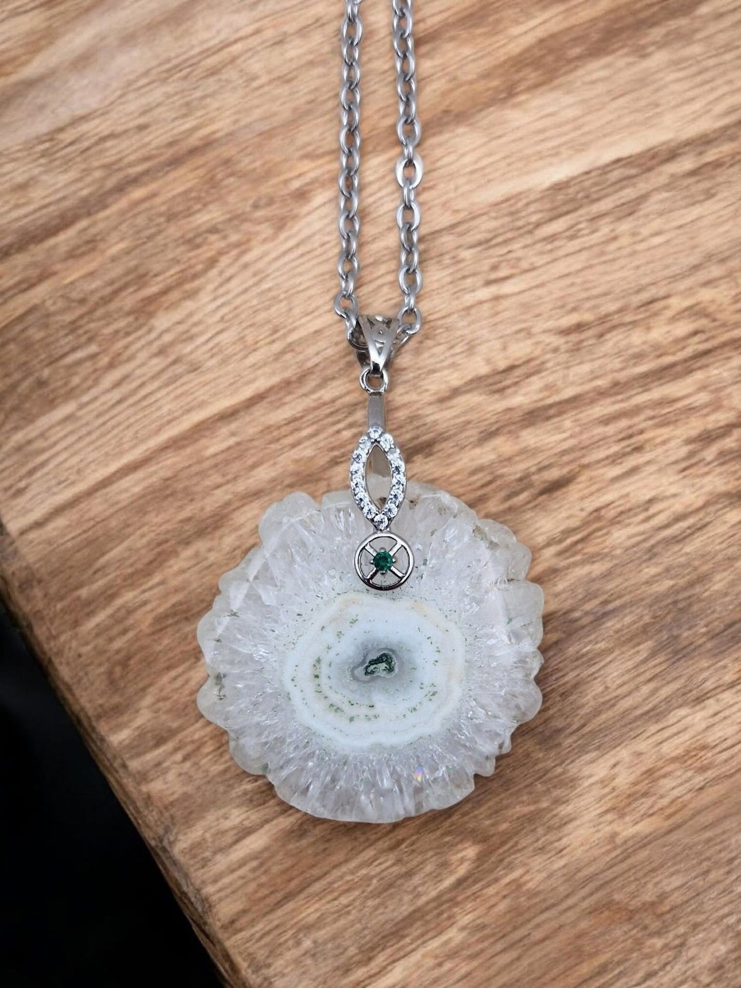 Pendentif Quartz solaire