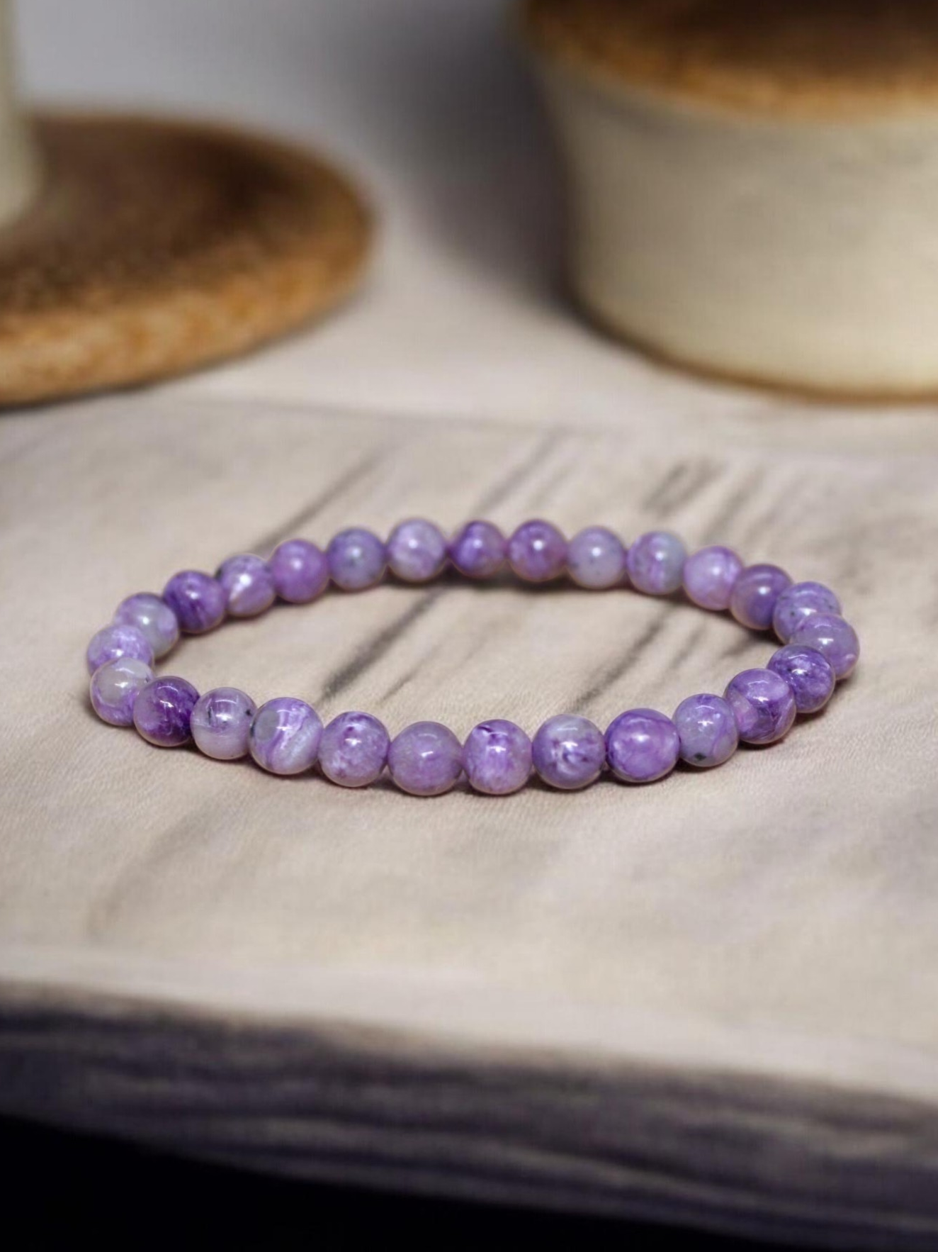 Bracelet Charoïte 8mm