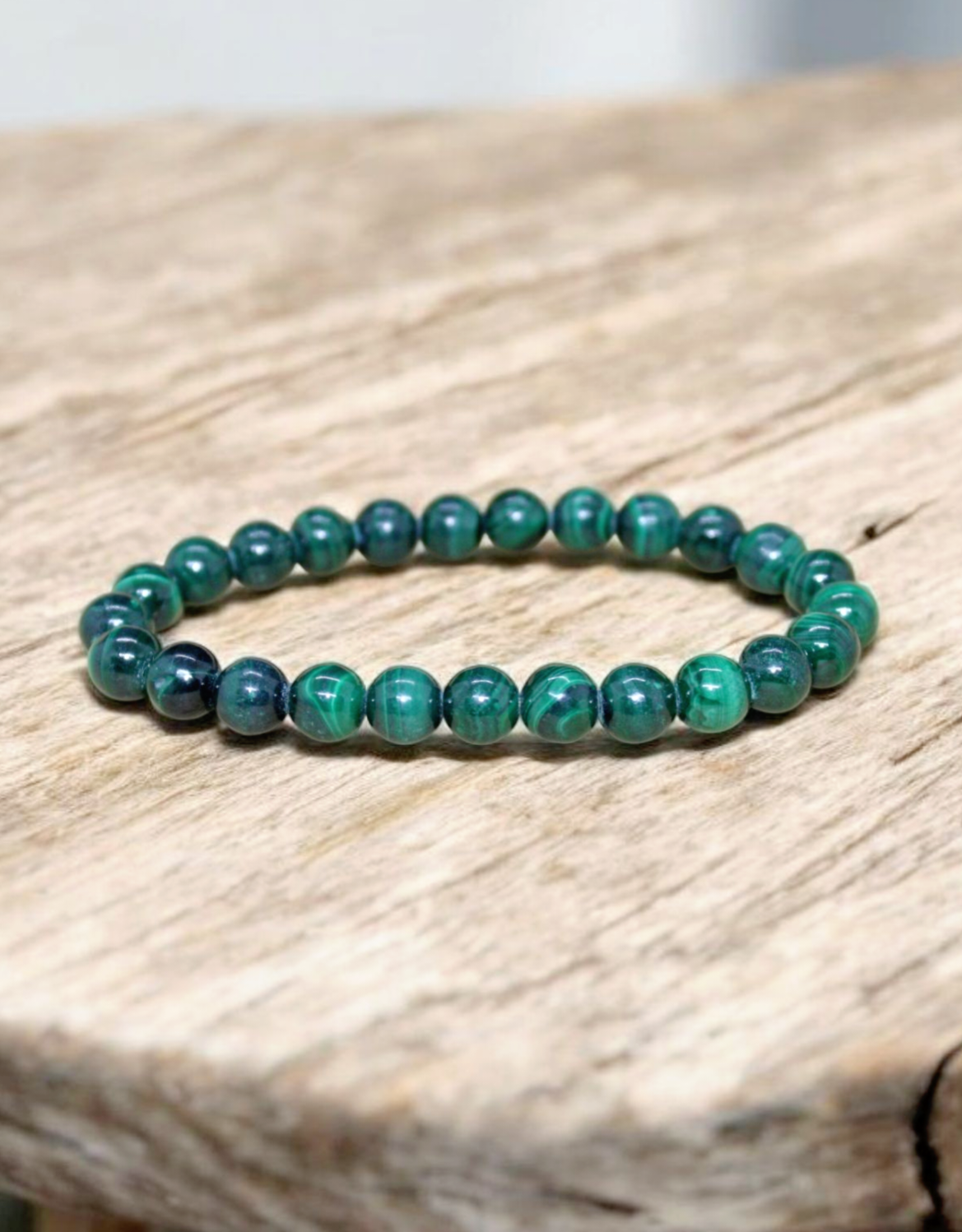 Bracelet Malachite 8mm