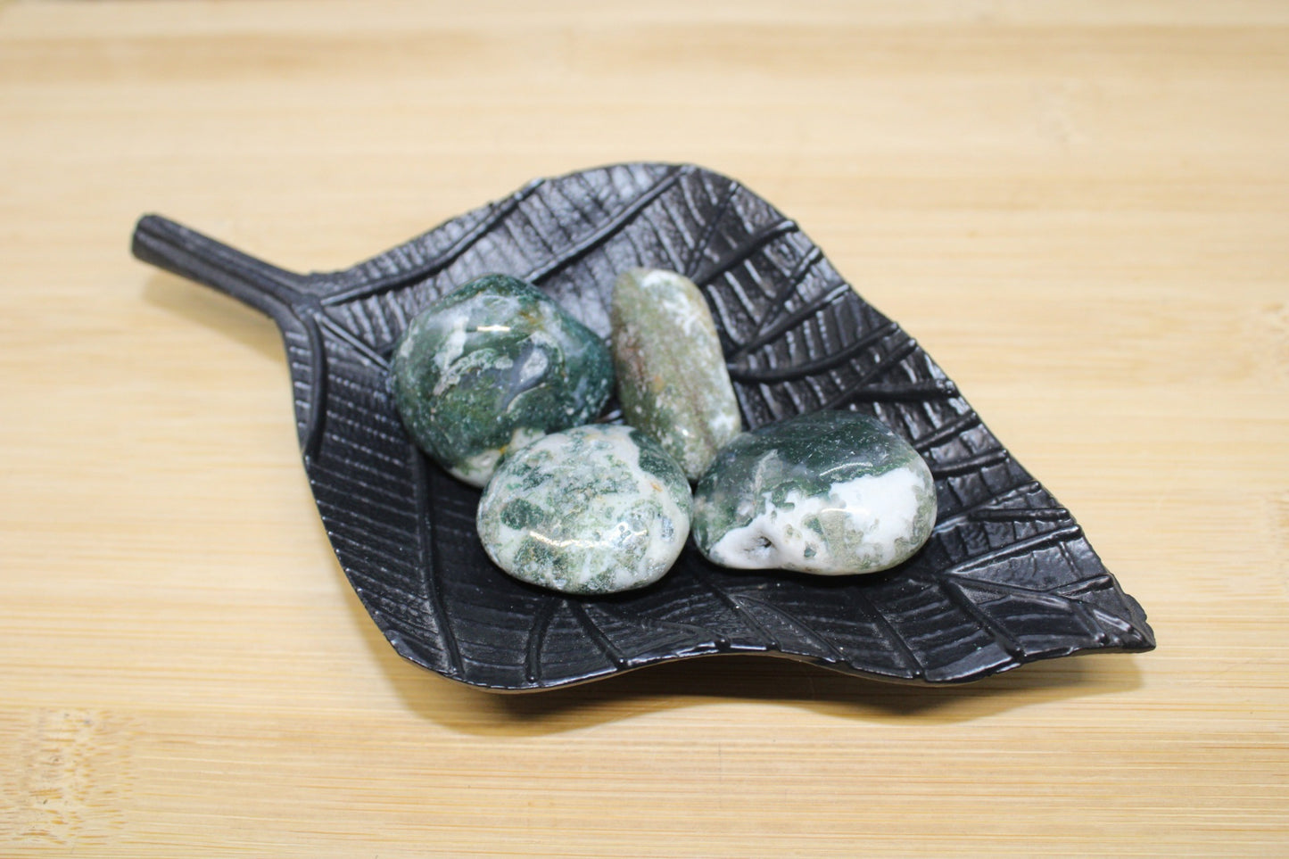 Pierres roulées Agate mousse