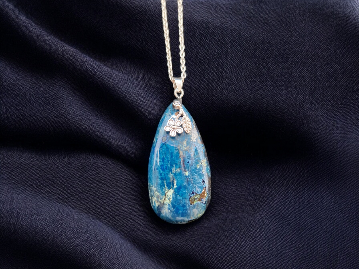 Pendentif Azurite