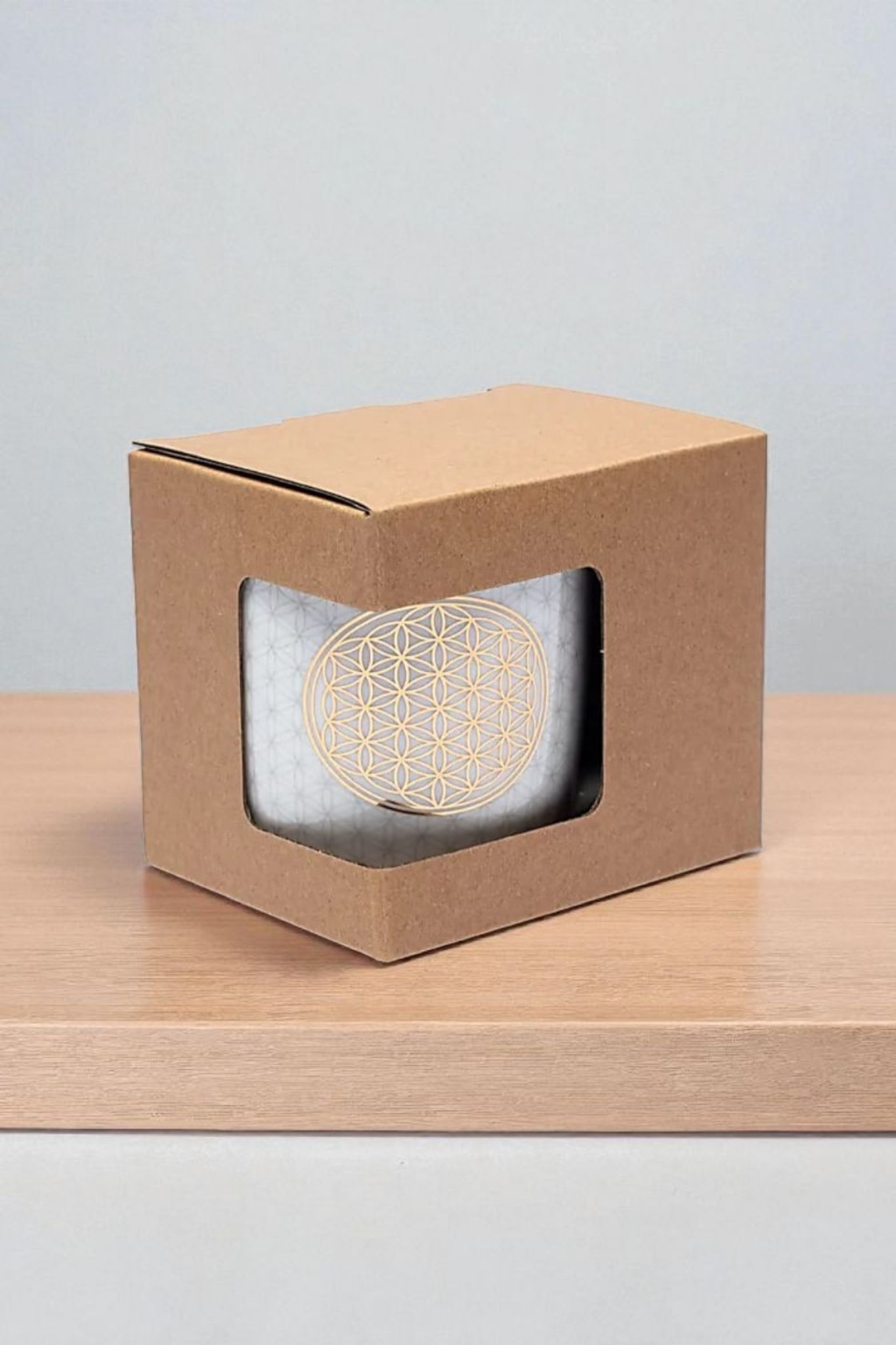 Mug infuseur Fleur de vie