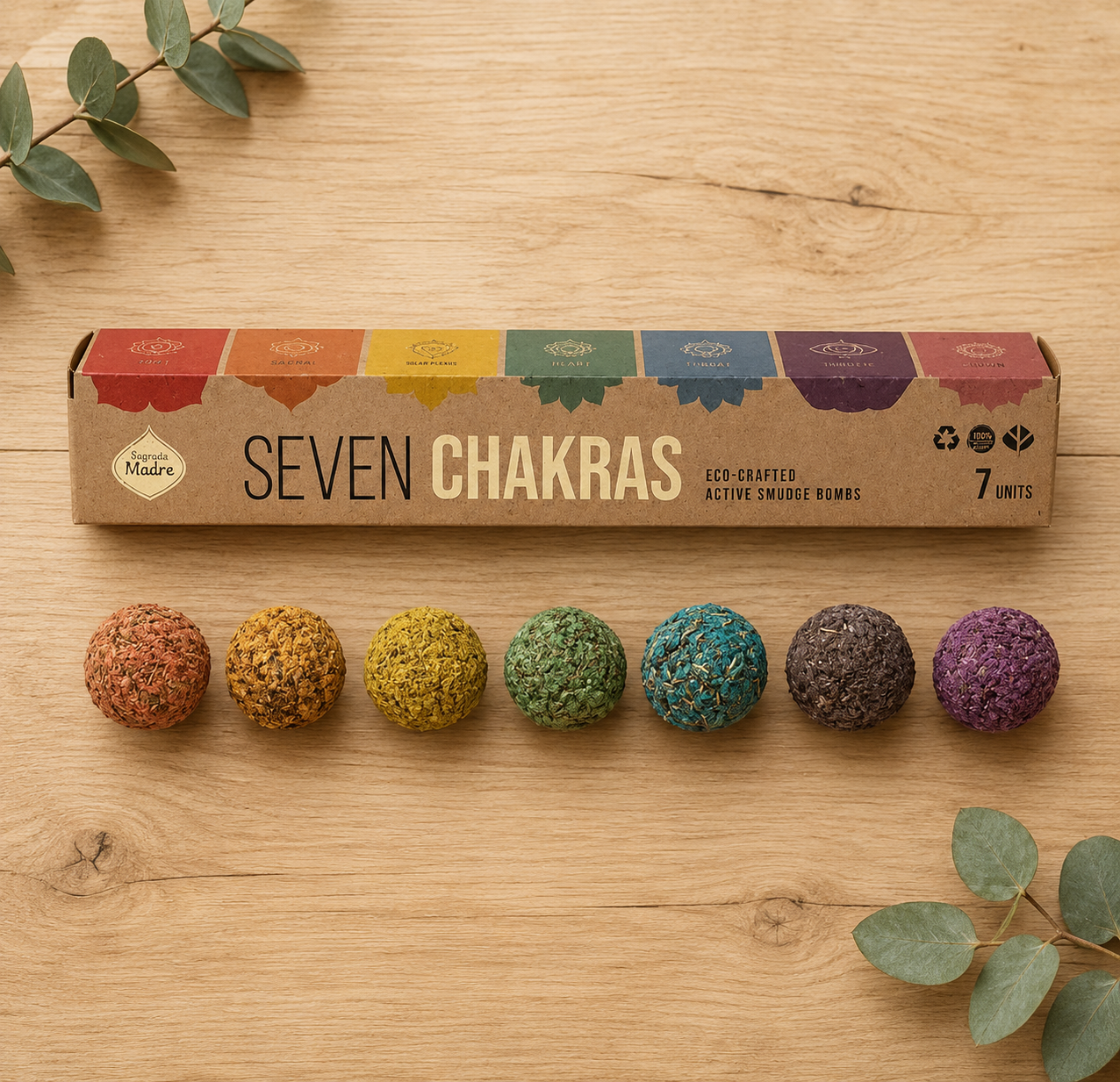 Smudge bombs 7 chakras