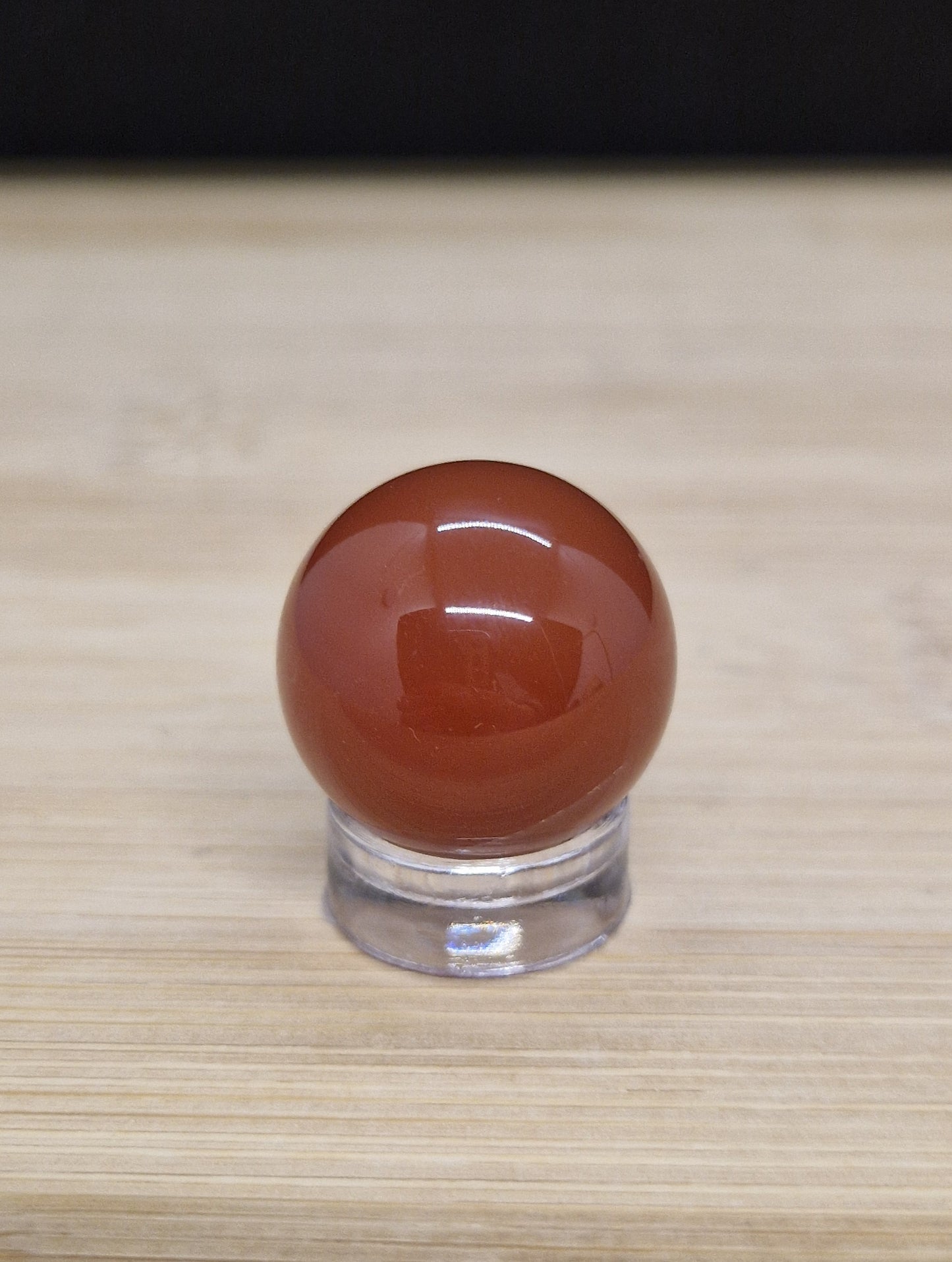 Mini sphères en Cornaline