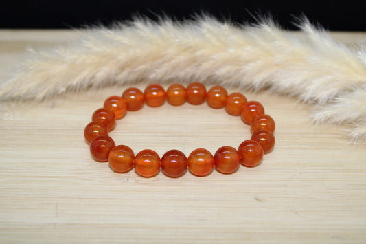 Bracelet Cornaline 10mm