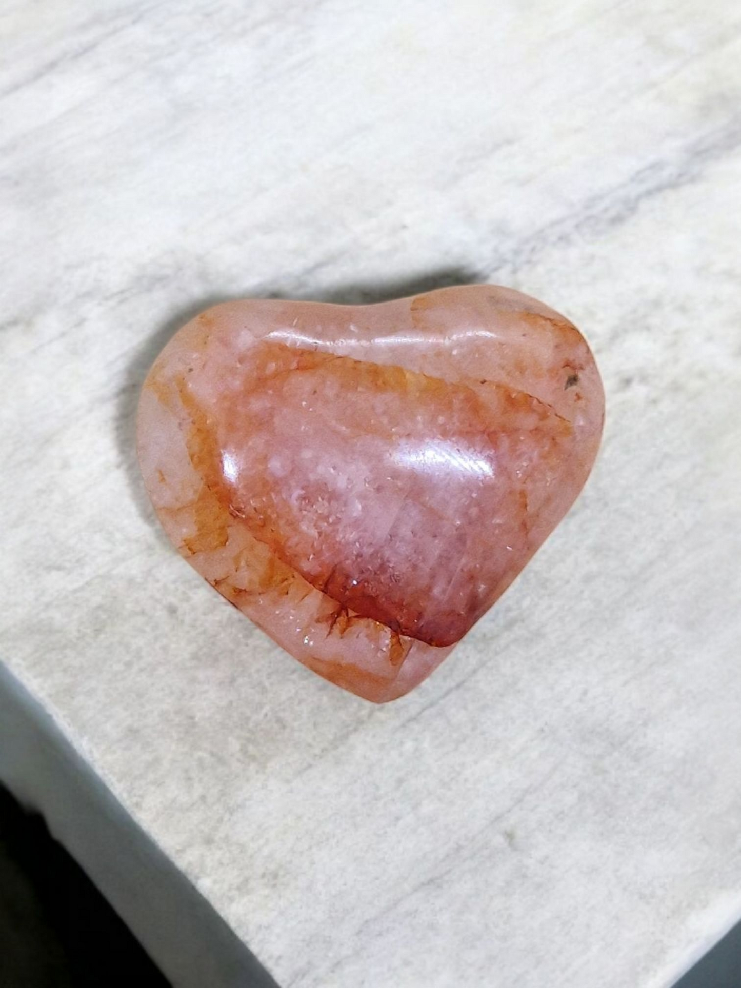 Cœurs Quartz Hématoïde