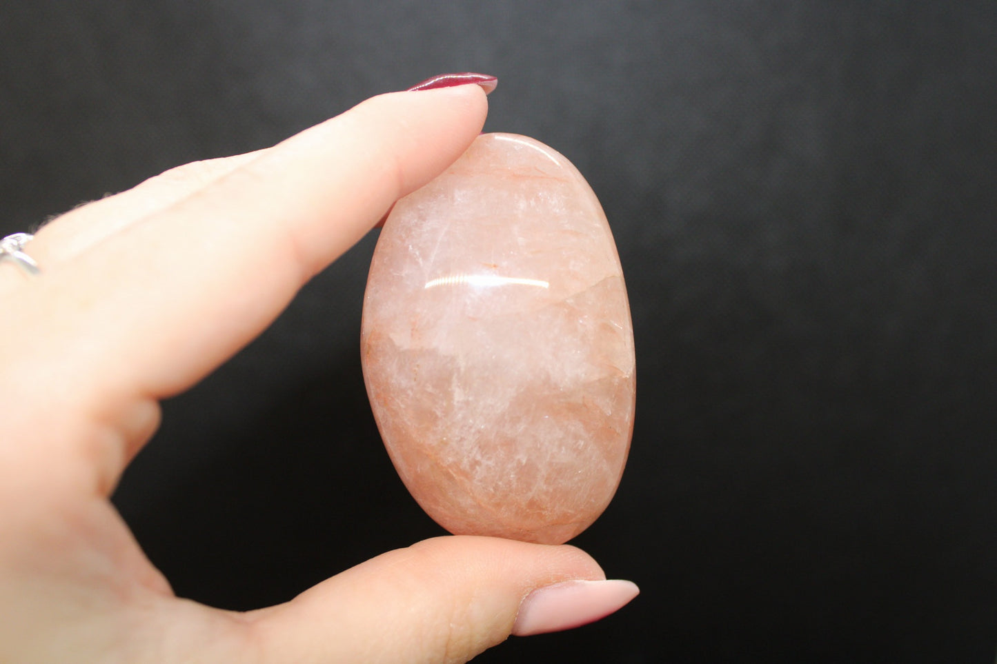 Galets Quartz Hématoïde