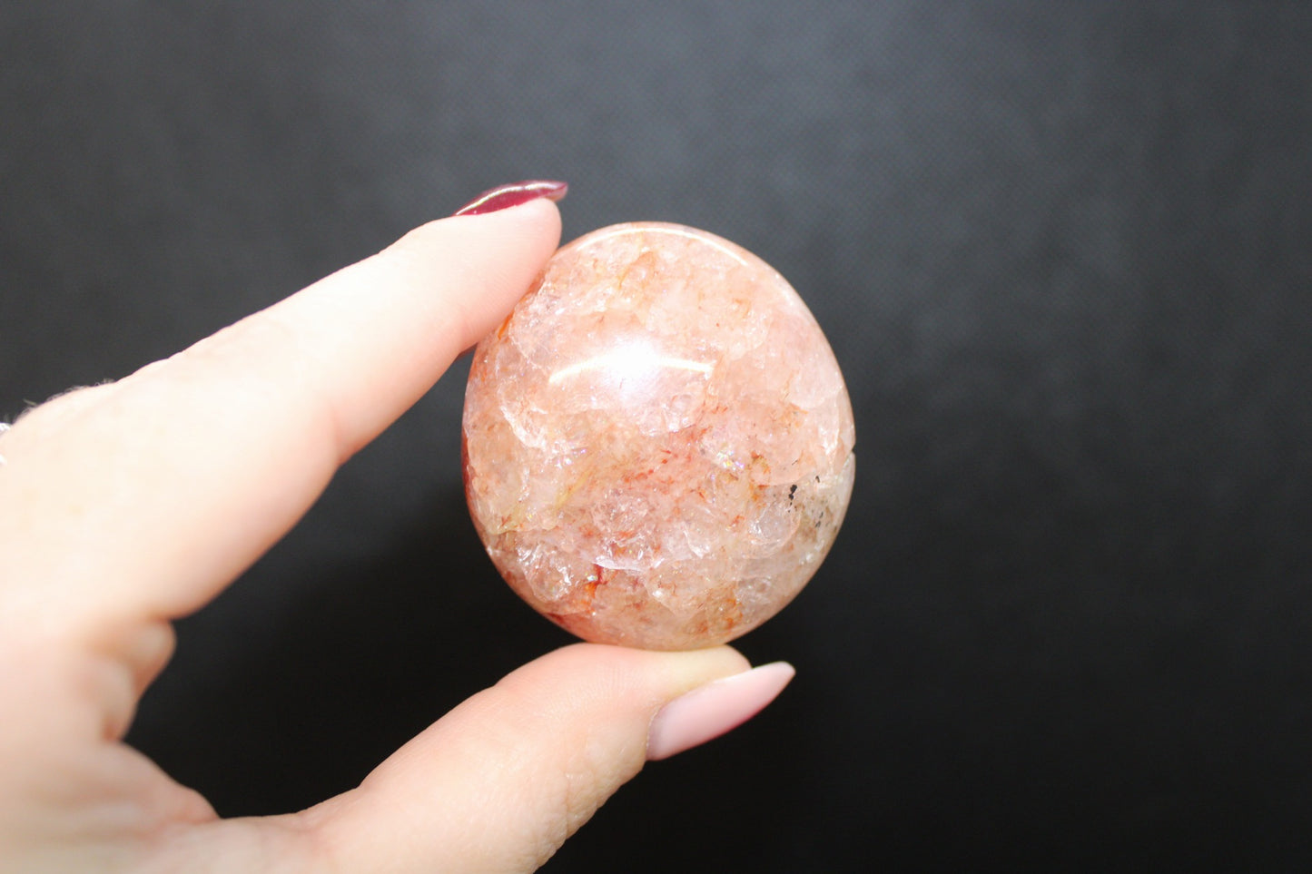 Galets Quartz Hématoïde