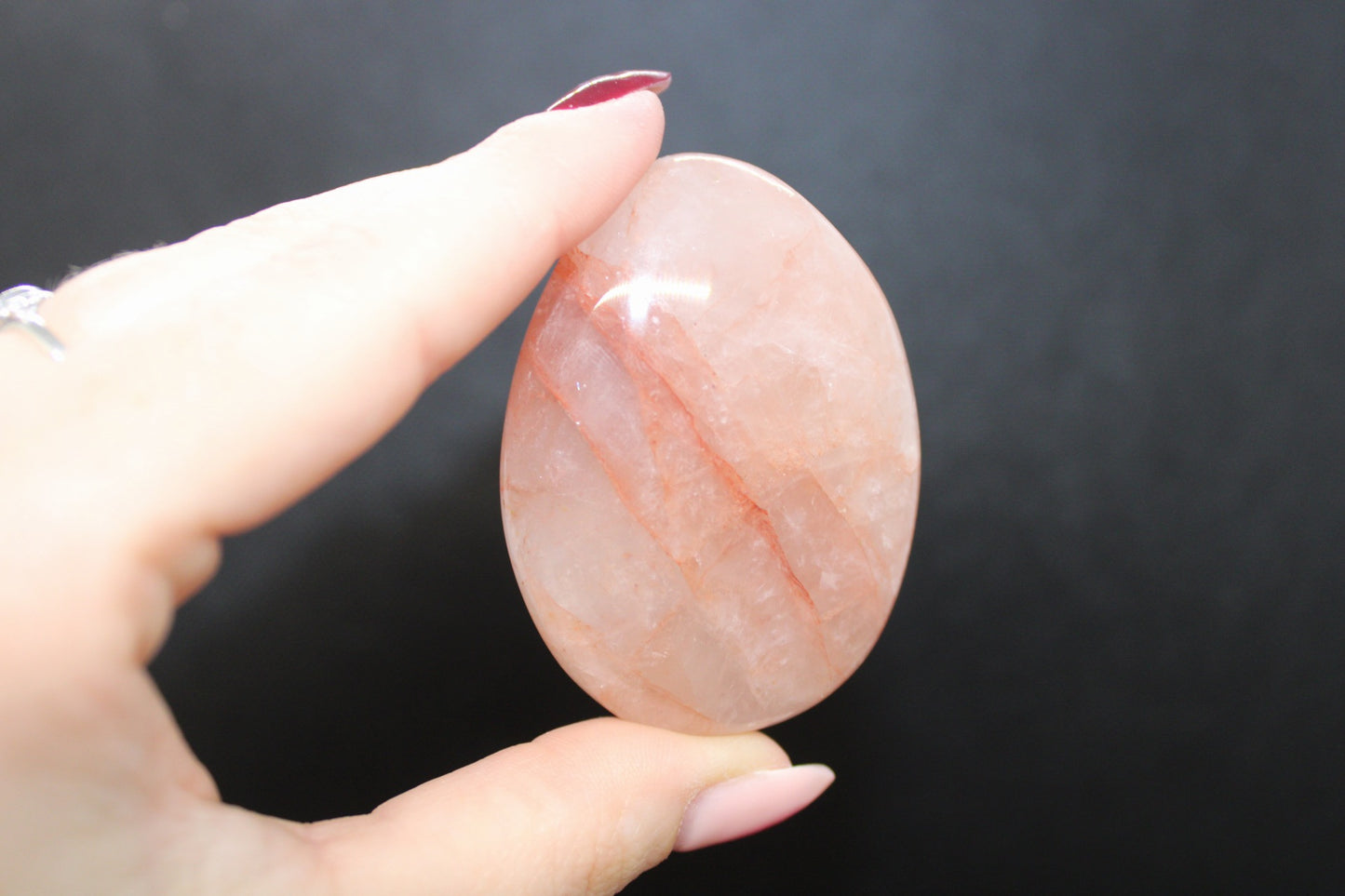 Galets Quartz Hématoïde