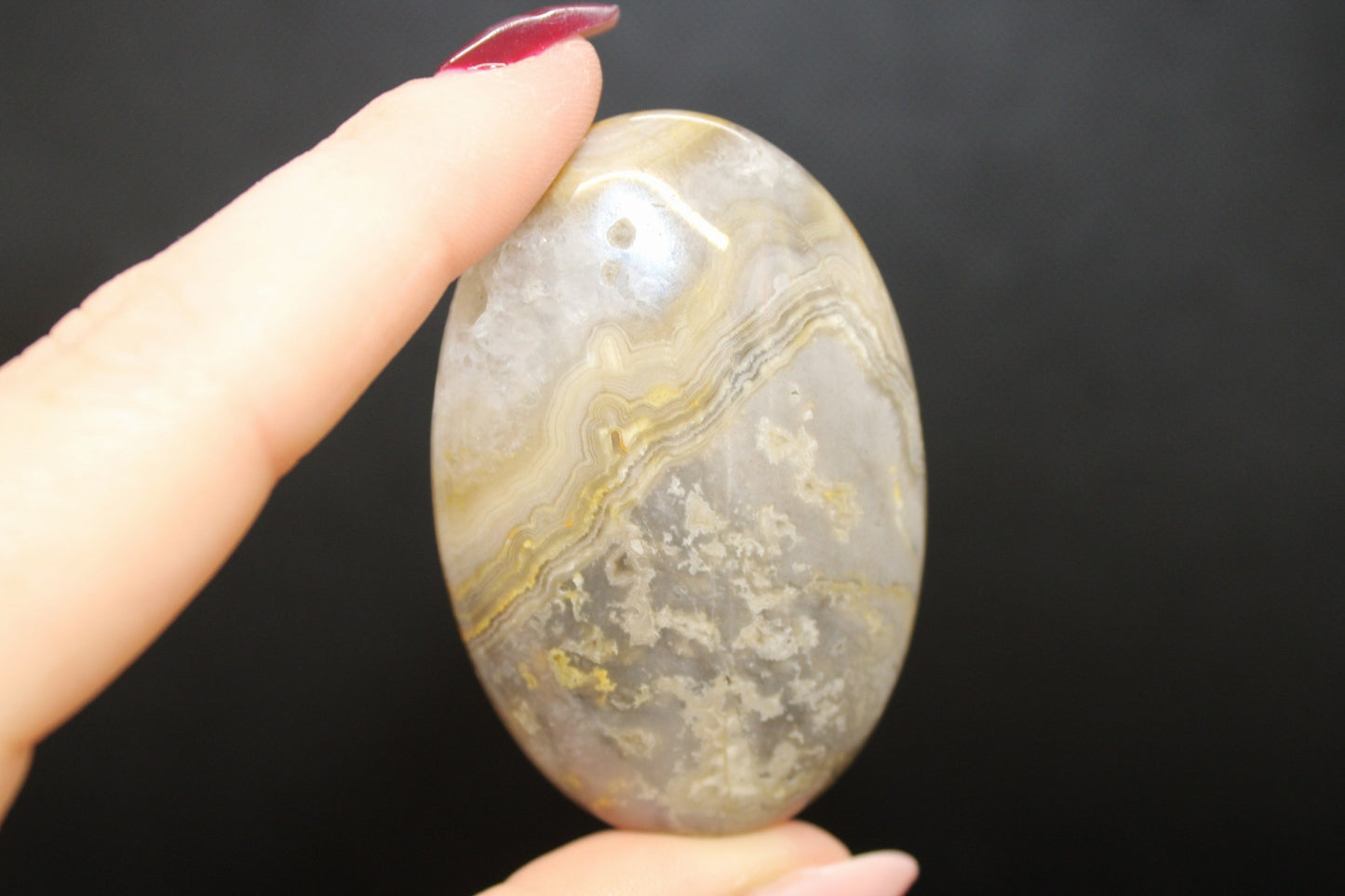 Galets Agate crazy lace