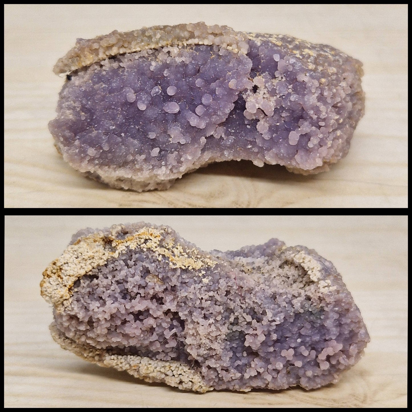 Agates grappe brutes (au choix)