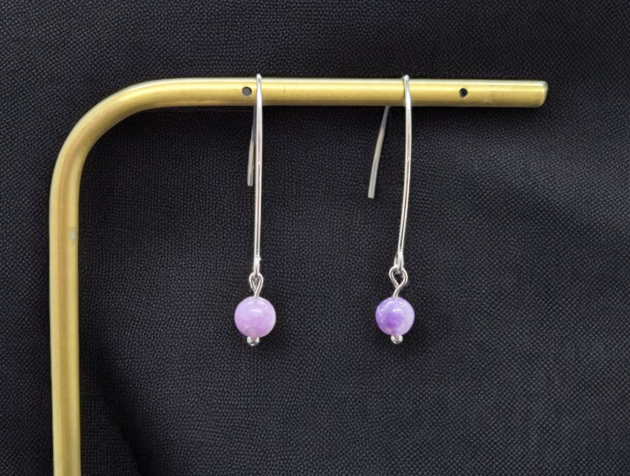 Boucles d'oreilles perle (au choix)