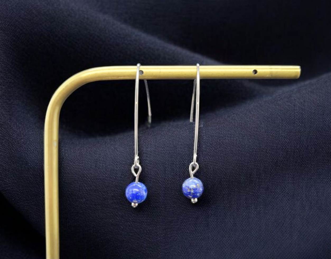 Boucles d'oreilles perle (au choix)
