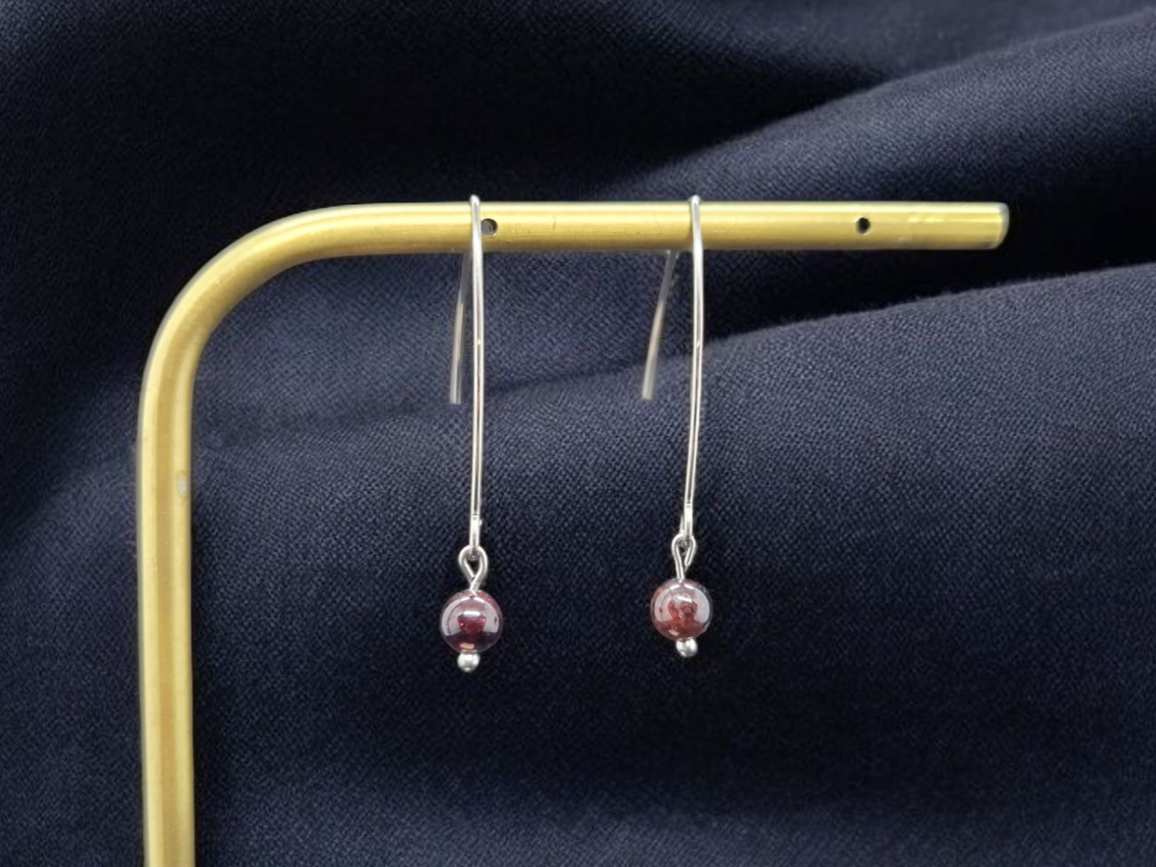 Boucles d'oreilles perle (au choix)