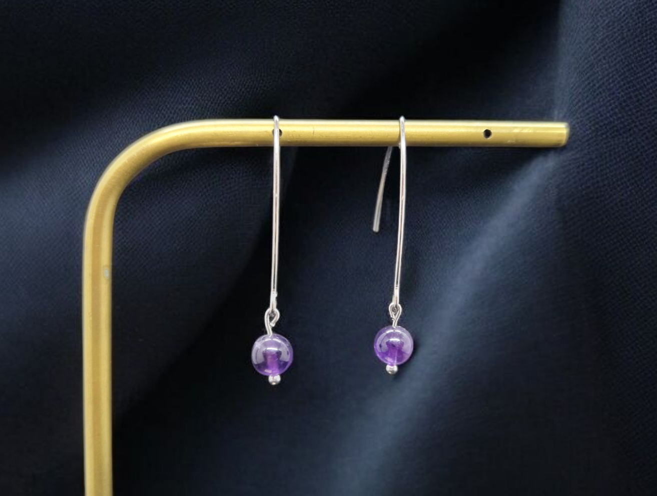 Boucles d'oreilles perle (au choix)