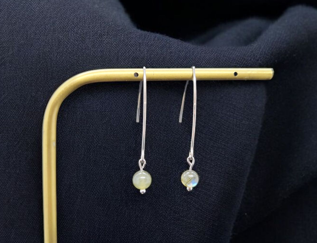 Boucles d'oreilles perle (au choix)