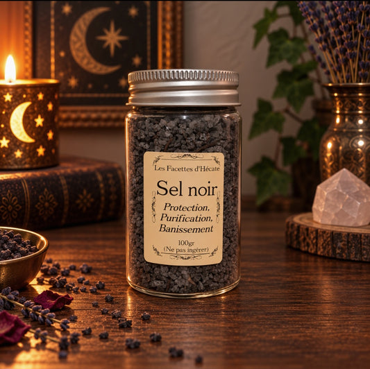 Sel magique noir