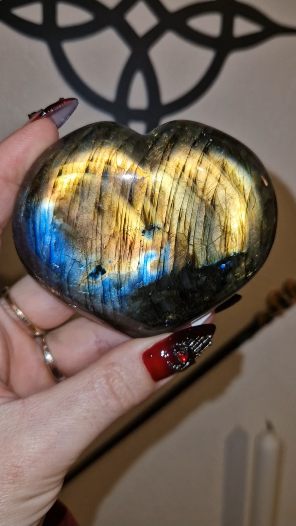 Cœur Labradorite