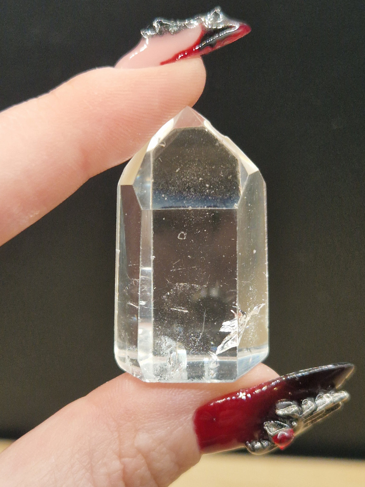 Pointe en Cristal de roche / Quartz