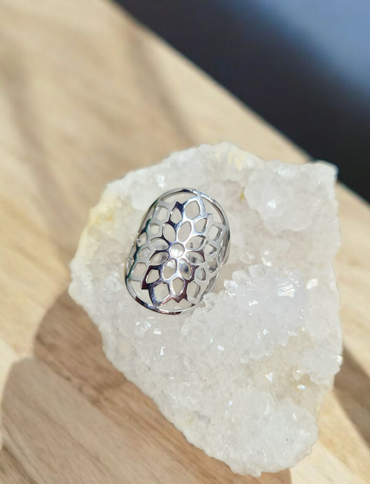 Bague fleur