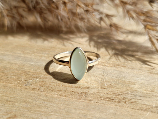 Bague Calcédoine Argent