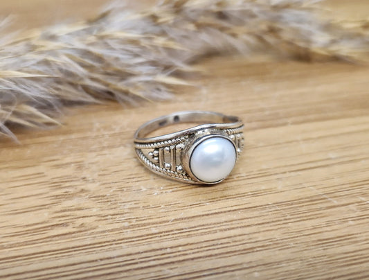 Bague Perle Argent