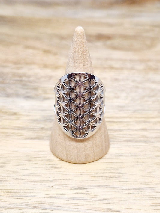 Bague fleur de vie