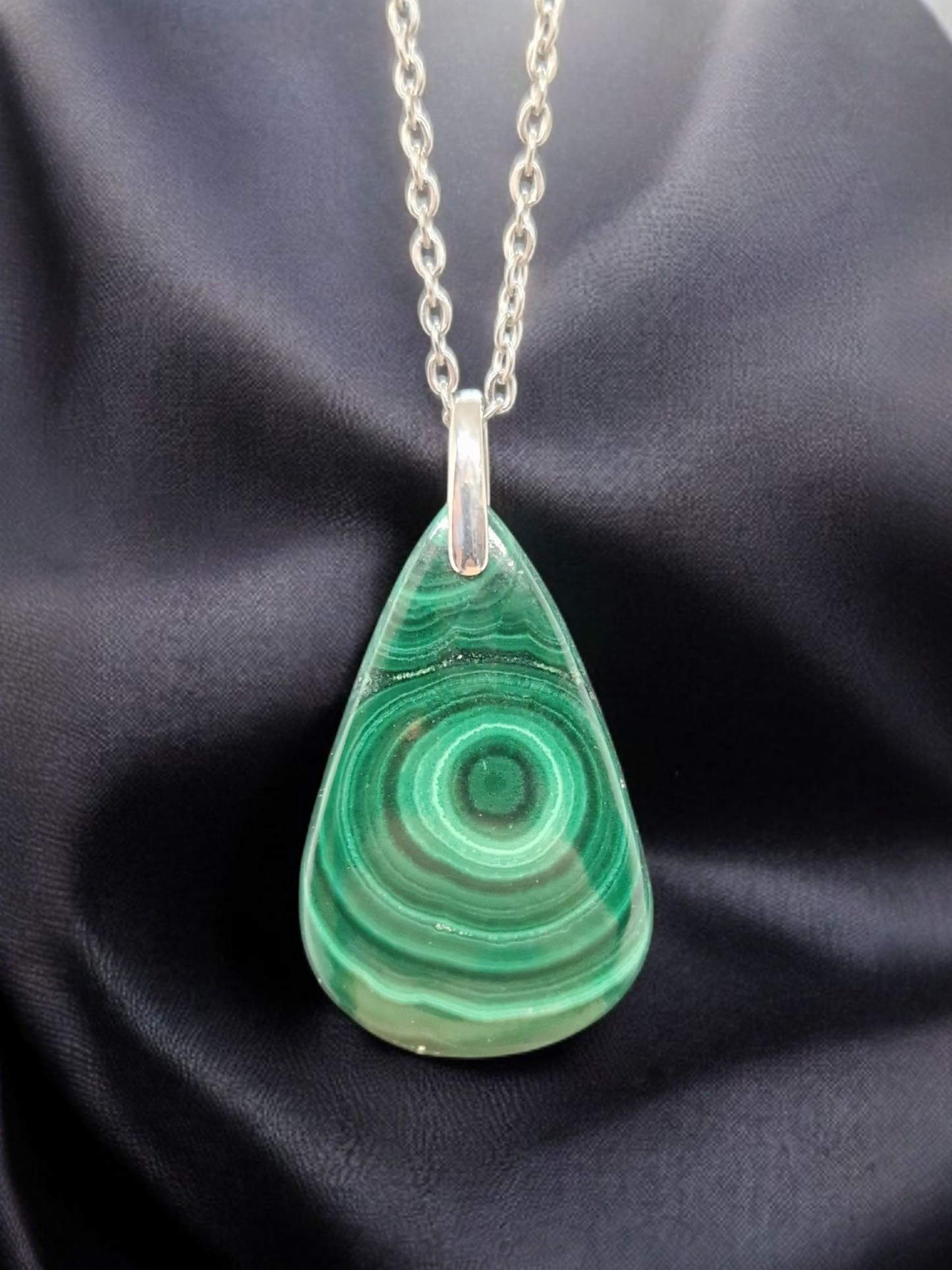 Pendentif Malachite