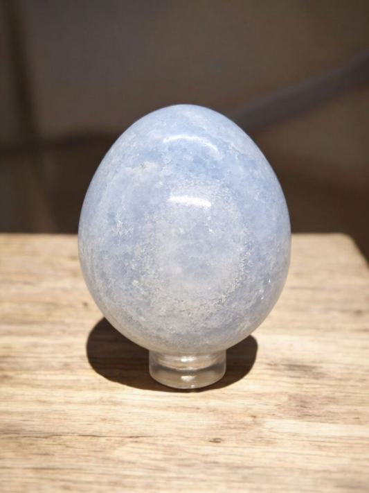 Œuf en Calcite bleue
