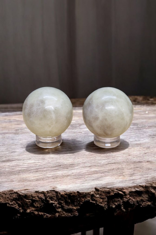 Petites sphères en Jade