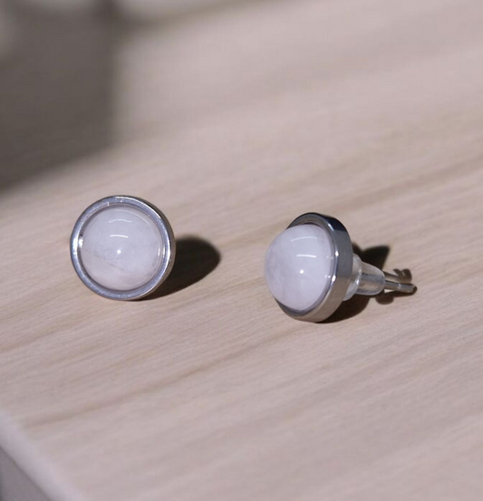 Puces Quartz rose