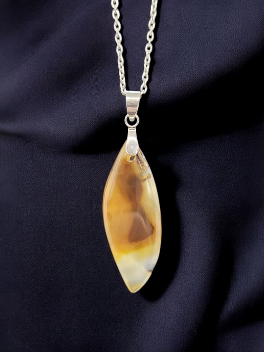 Pendentif Agate du Montana