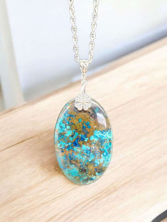 Pendentif Azurite