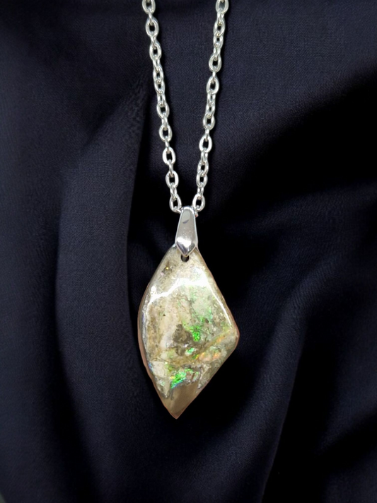 Pendentif Ammolite triplet