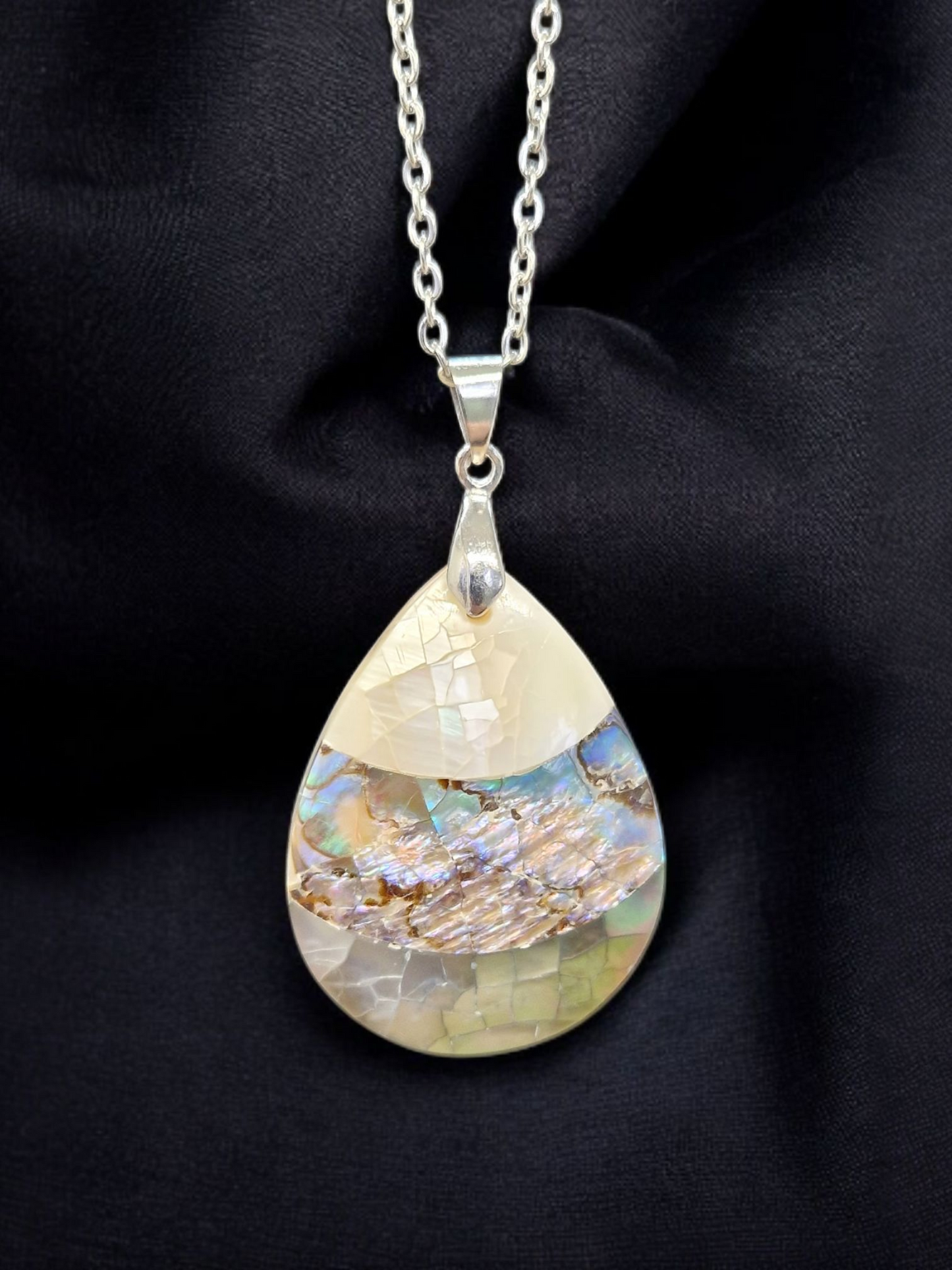 Pendentif Nacre & Abalone