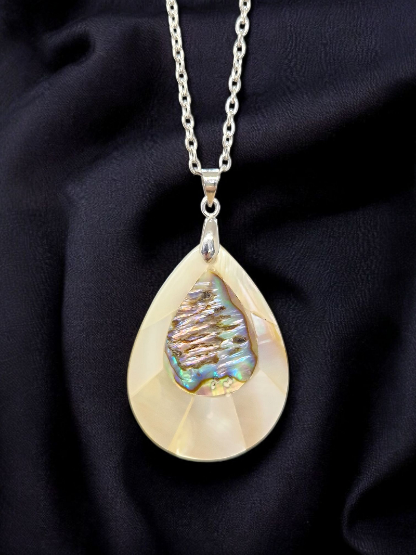 Pendentif Nacre & Abalone